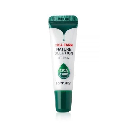Бальзам для губ с центеллой азиатской FARMSTAY Cica Farm Nature Solution Lip Balm