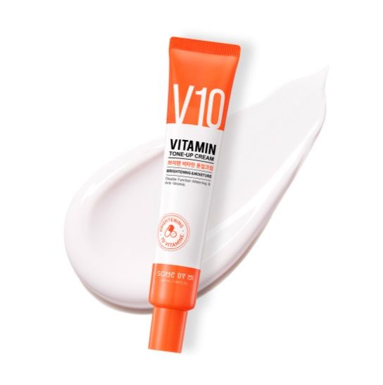 Осветляющий крем для лица c 10 витаминами SOME BY MI V10 VITAMIN TONE UP CREAM