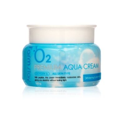 Кислородный крем для лица Farmstay O2 Premium Aqua Cream